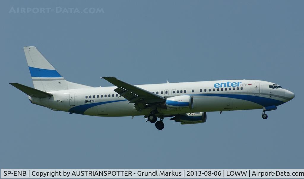 SP-ENB, 1994 Boeing 737-4Q8 C/N 26299, Enter Air