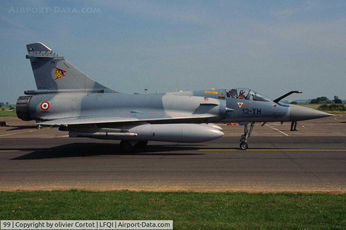 99, Dassault Mirage 2000C C/N 359, 12-YH, tiger meet Cambrai 2003