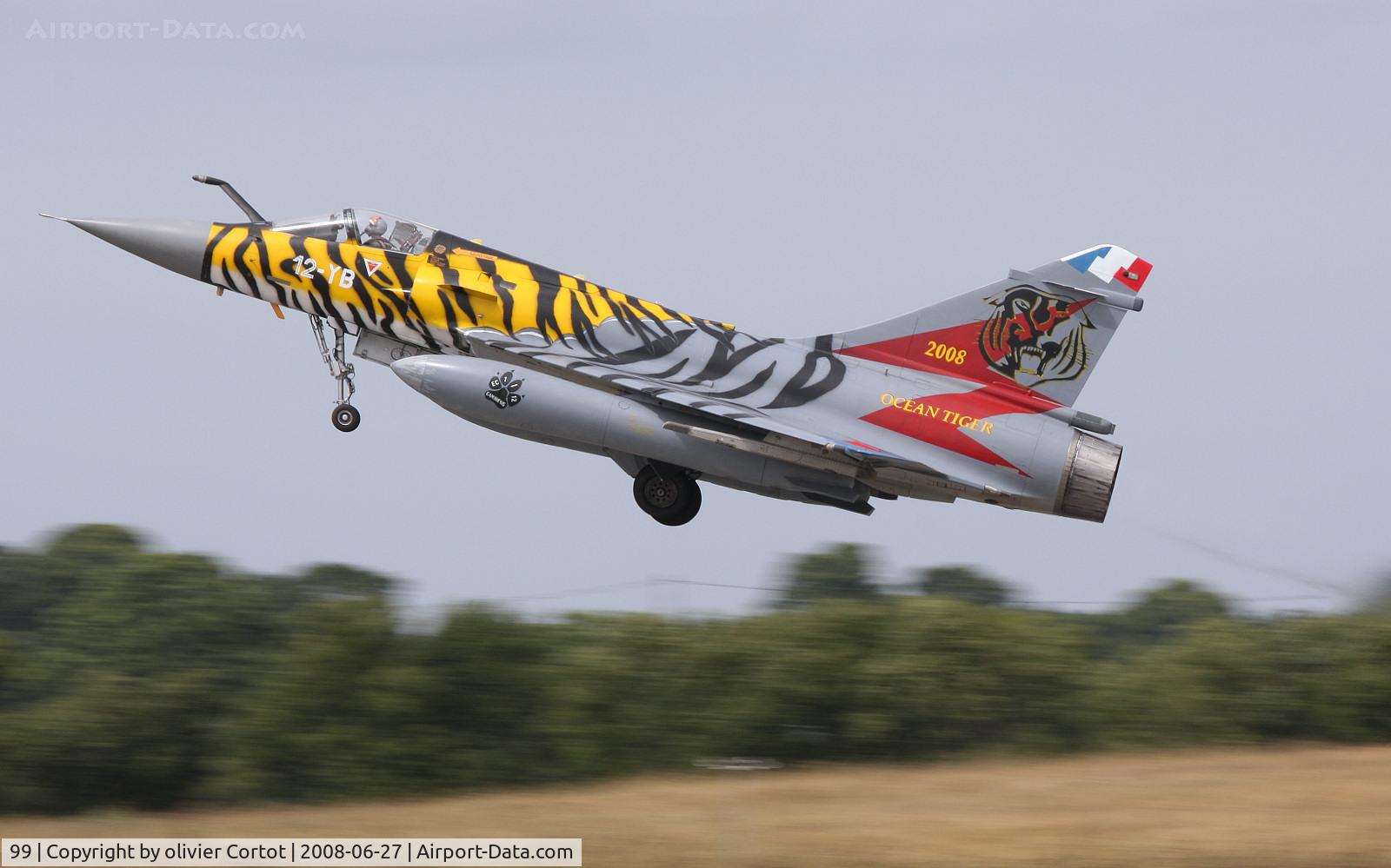99, Dassault Mirage 2000C C/N 359, 12-YB, Tiger meet 2008