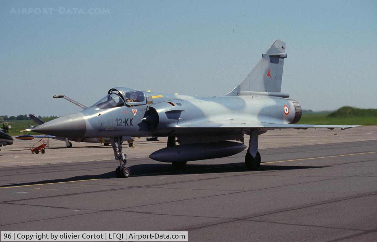96, Dassault Mirage 2000C C/N 355, 12-KK, Cambrai aishow 1998