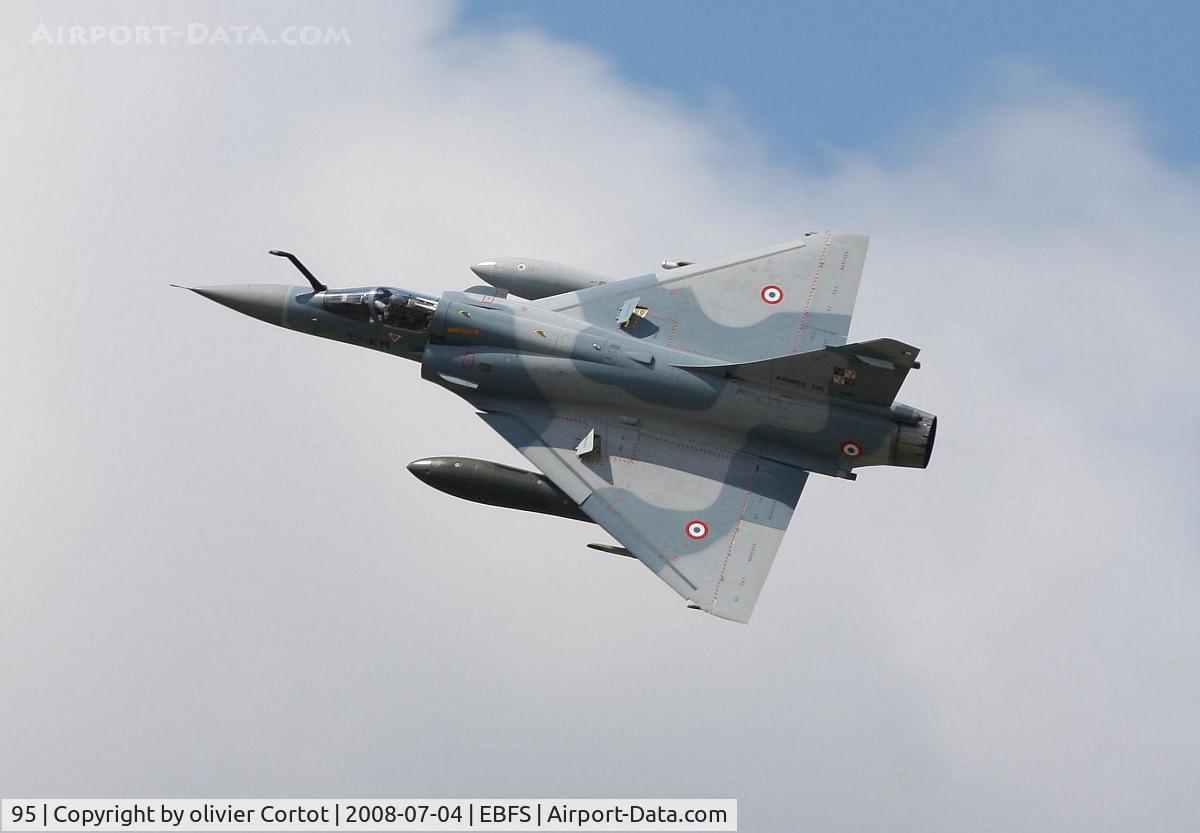 95, 2002 Dassault Mirage 2000C C/N 353, Florennes spotter day 2008