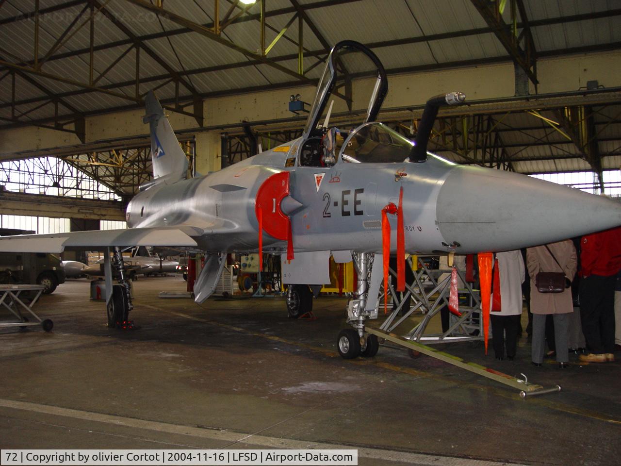 72, Dassault Mirage 2000-5F C/N 309, Maintenance procedure, Dijon AB