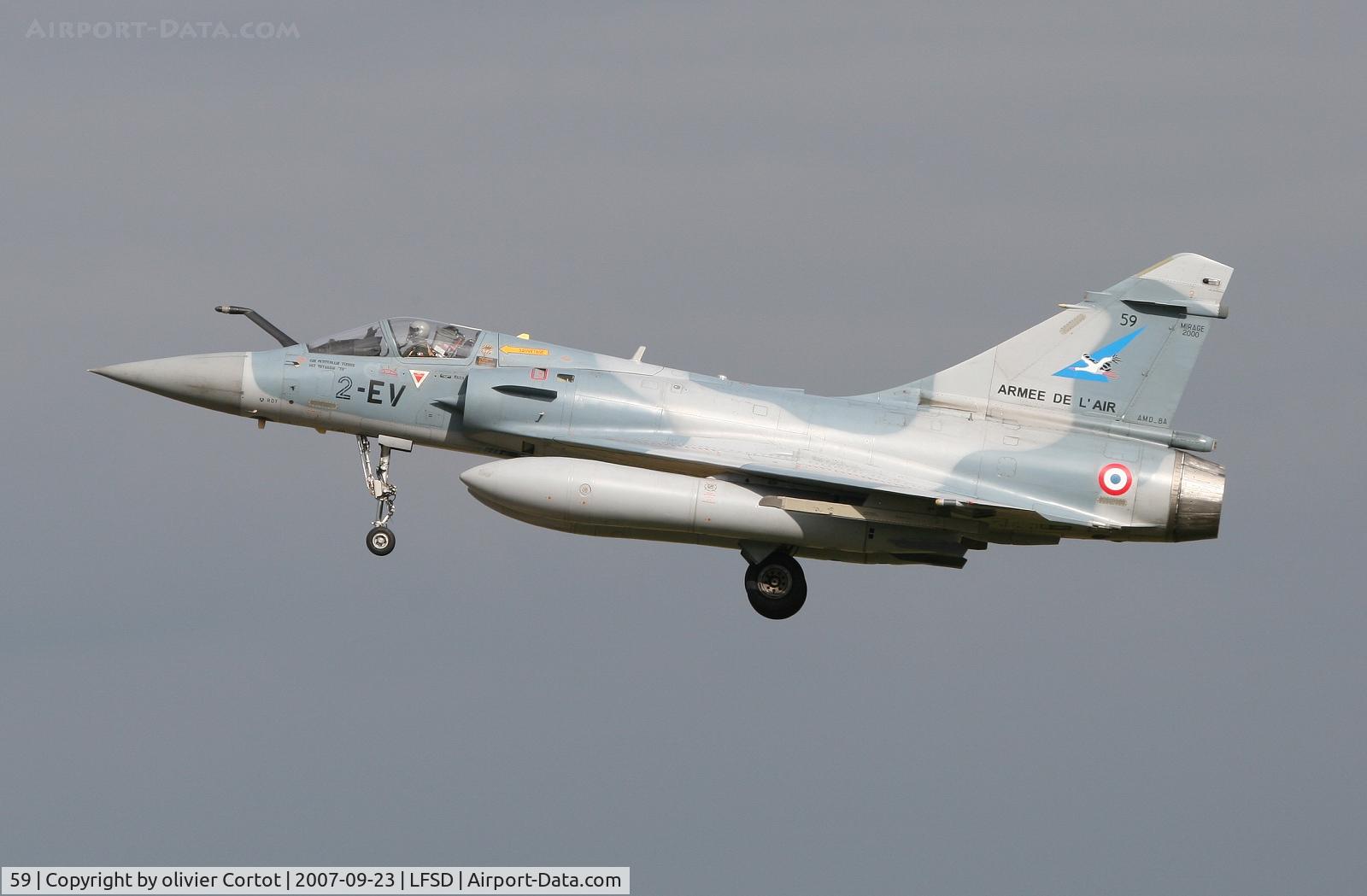 59, Dassault Mirage 2000-5F C/N 266, EC 1/2 