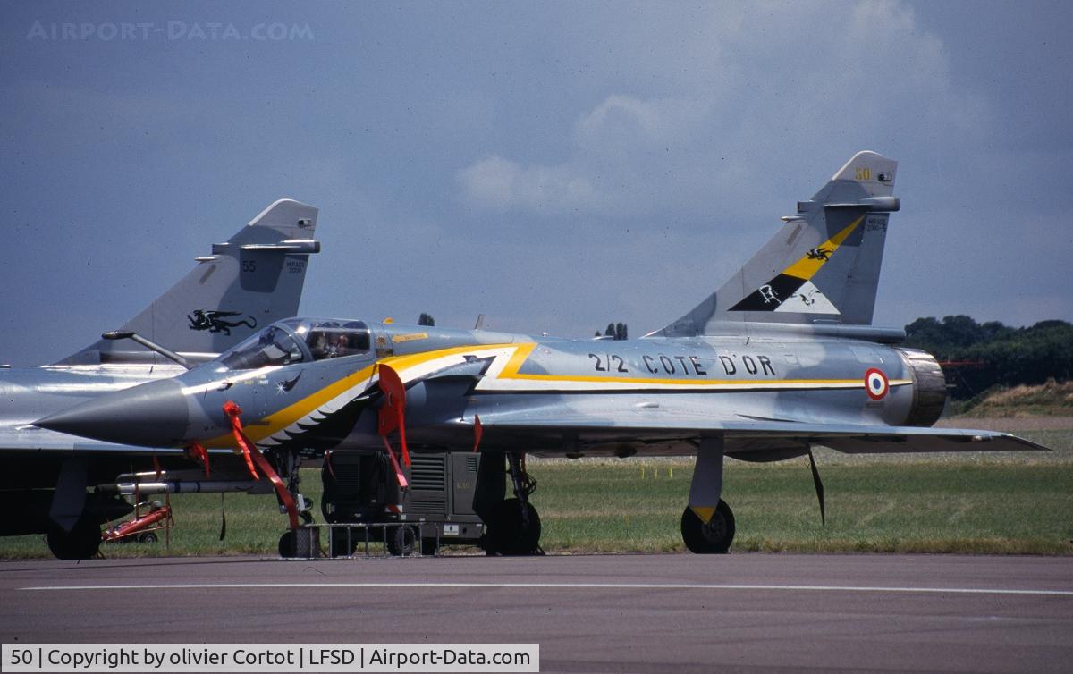50, Dassault Mirage 2000C C/N 19, Special markings, Dijon Airshow 2000