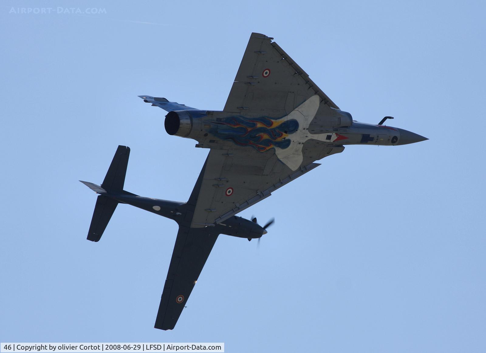 46, Dassault Mirage 2000-5F C/N 213, Dijon airshow 2008