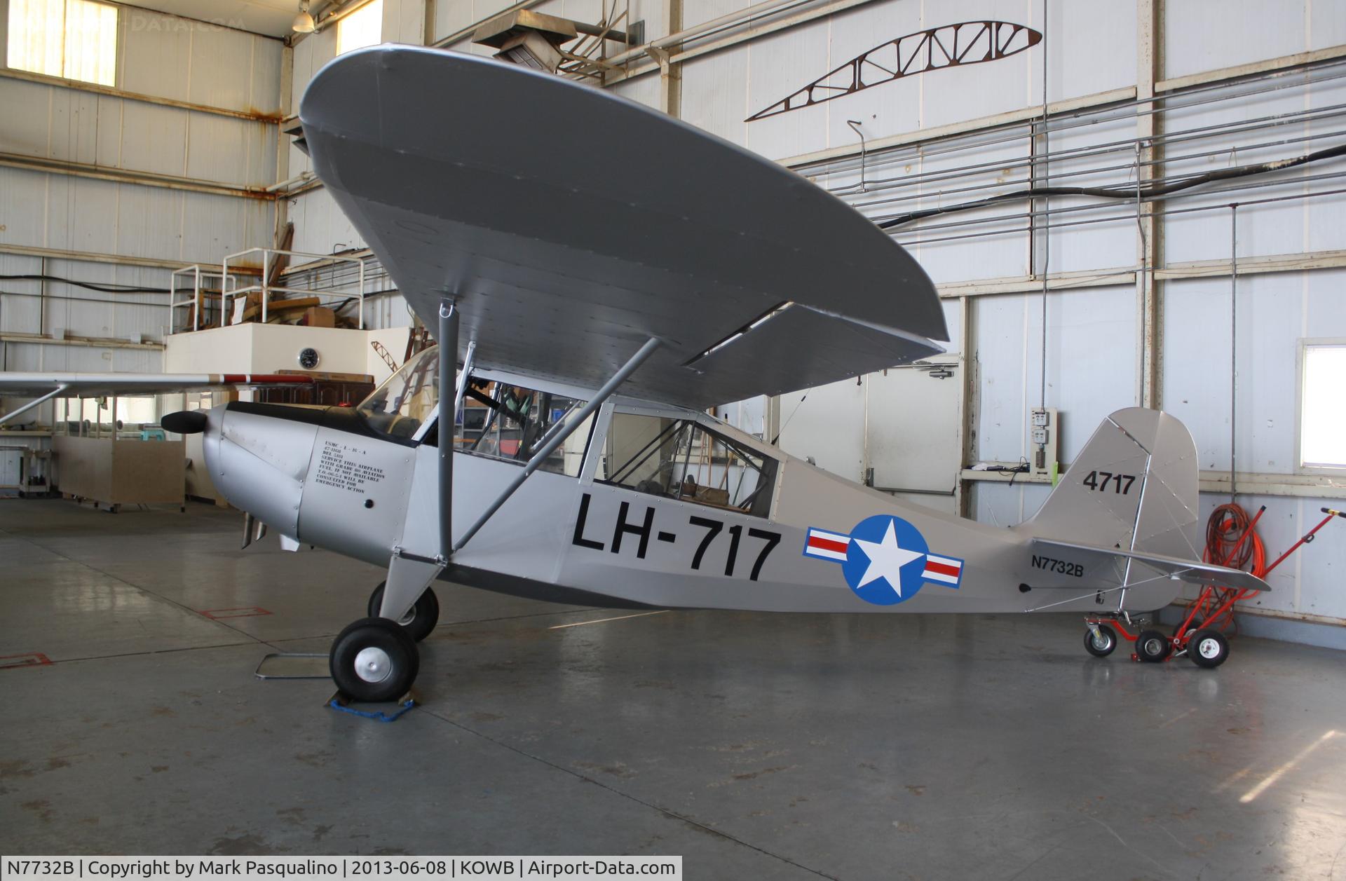 N7732B, 1947 Aeronca 7DC C/N 47-1168, Aeronca L-16