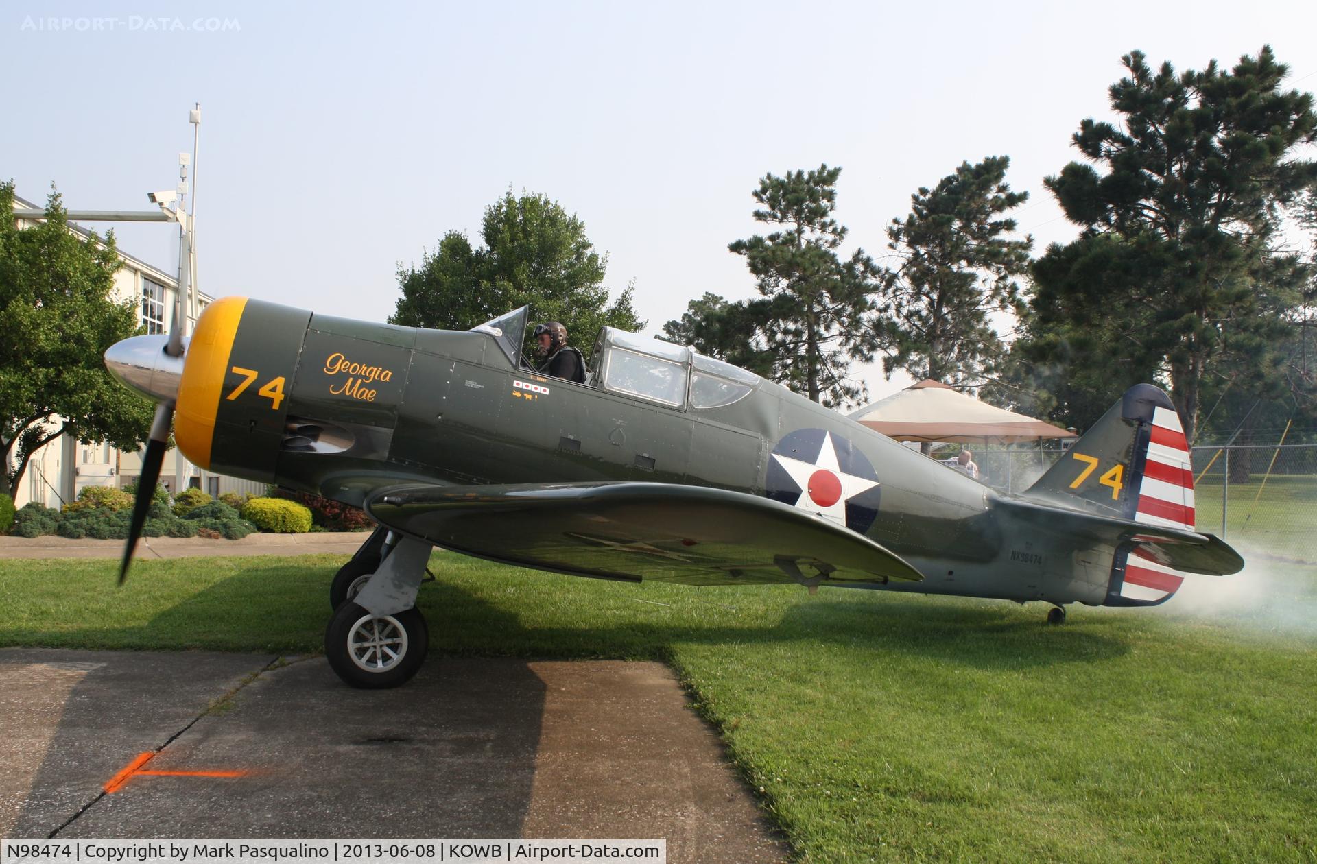 N98474, 1943 North American Harvard 4 C/N 20257, Harvard MK IV