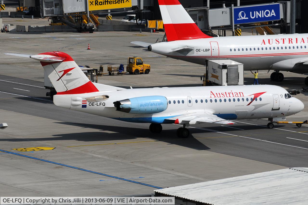 OE-LFQ, 1996 Fokker 70 (F-28-0070) C/N 11568, Austrian Airlines