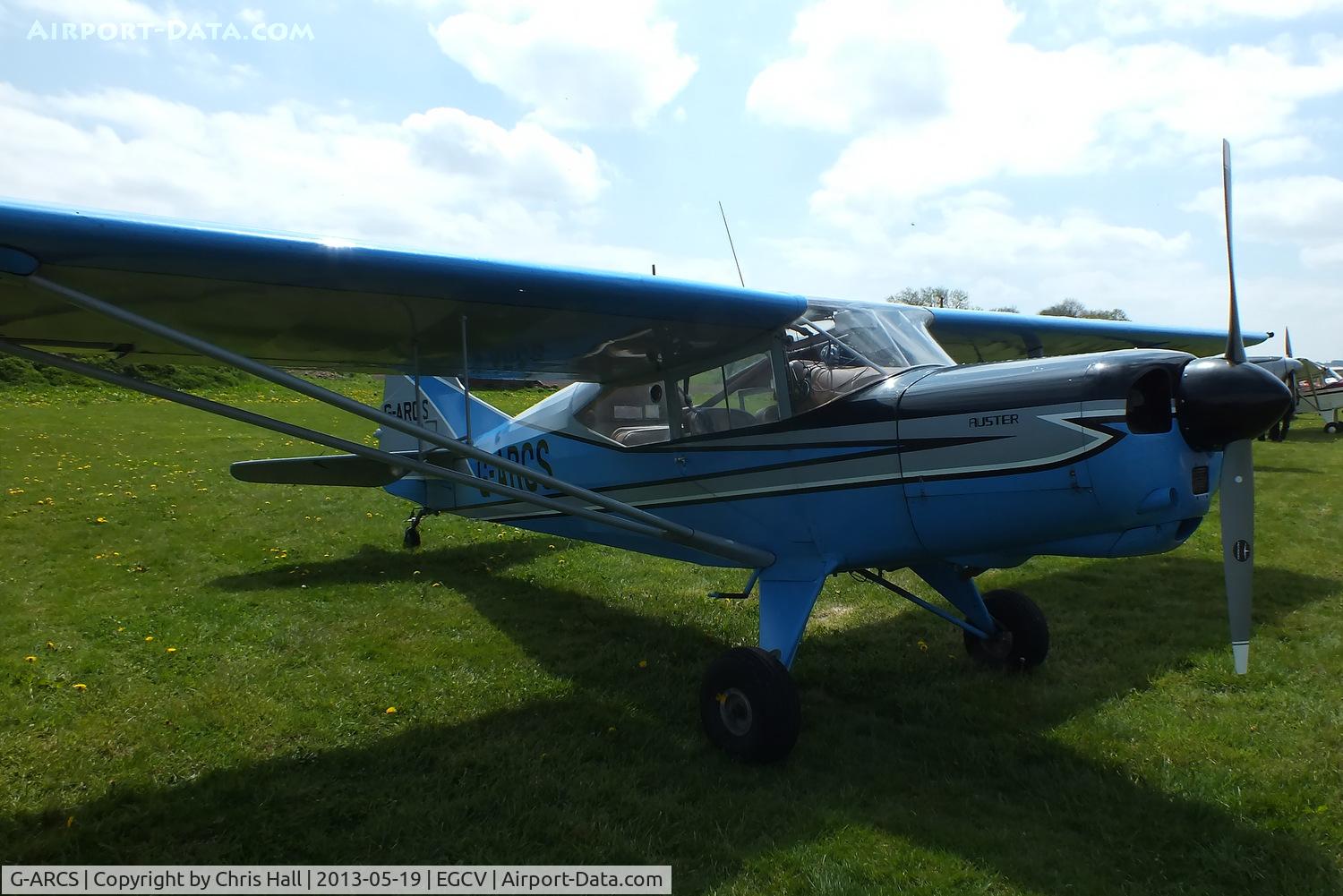 G-ARCS, 1960 Auster D6-180 C/N 3703, at the Vintage Aircraft flyin