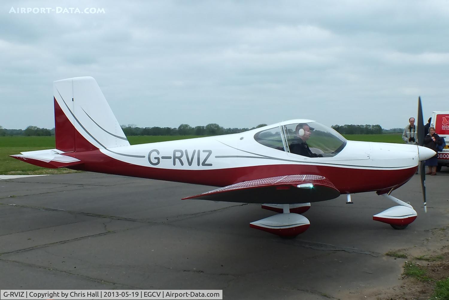 G-RVIZ, 2011 Vans RV-12 C/N LAA 363-15034, at the Vintage Aircraft flyin