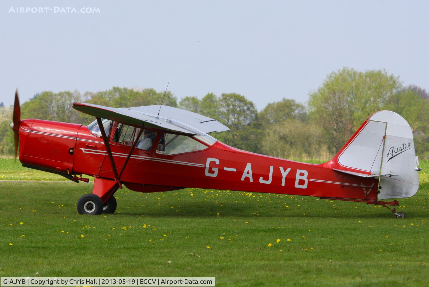 G-AJYB, 1945 Taylorcraft J-1N Alpha C/N 847, at the Vintage Aircraft flyin