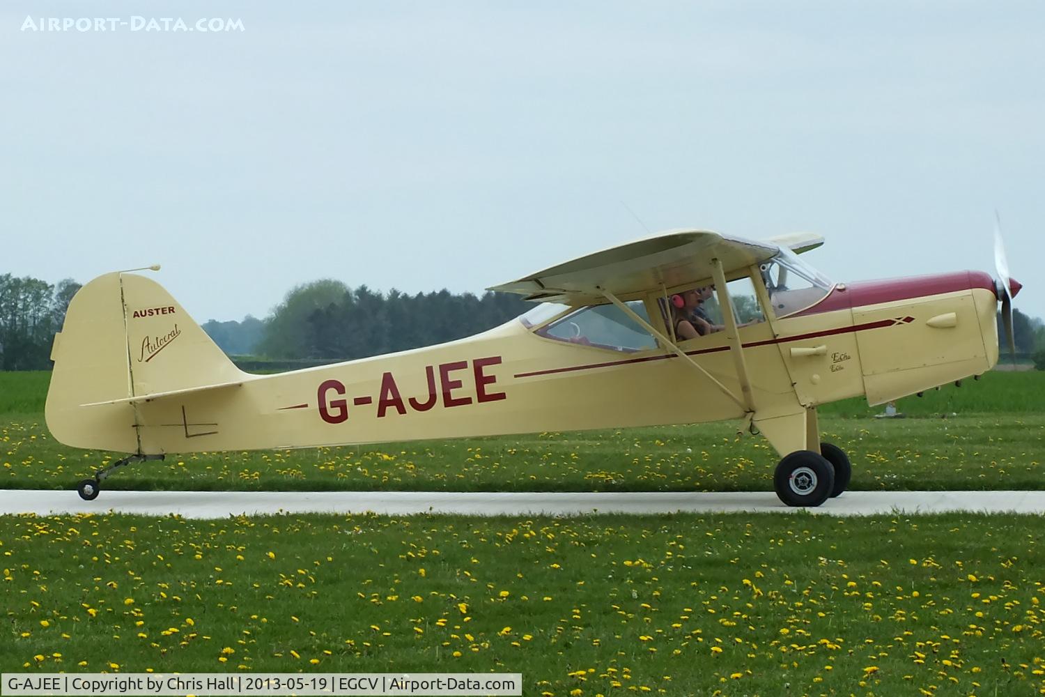 G-AJEE, 1946 Auster J-1 Autocrat C/N 2309, at the Vintage Aircraft flyin