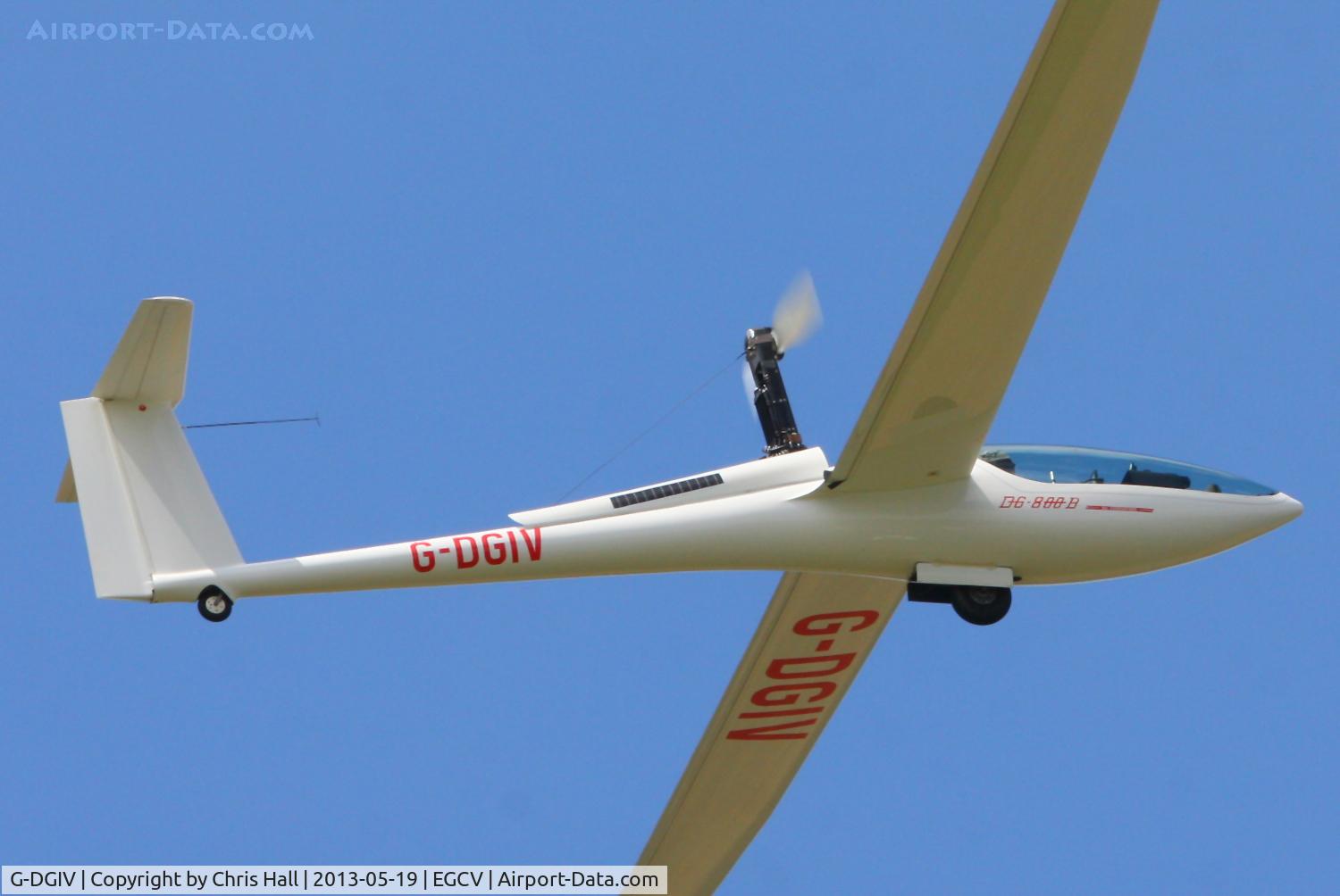 G-DGIV, 1998 DG Flugzeugbau DG-800B C/N 8-145B69, Sleap resident