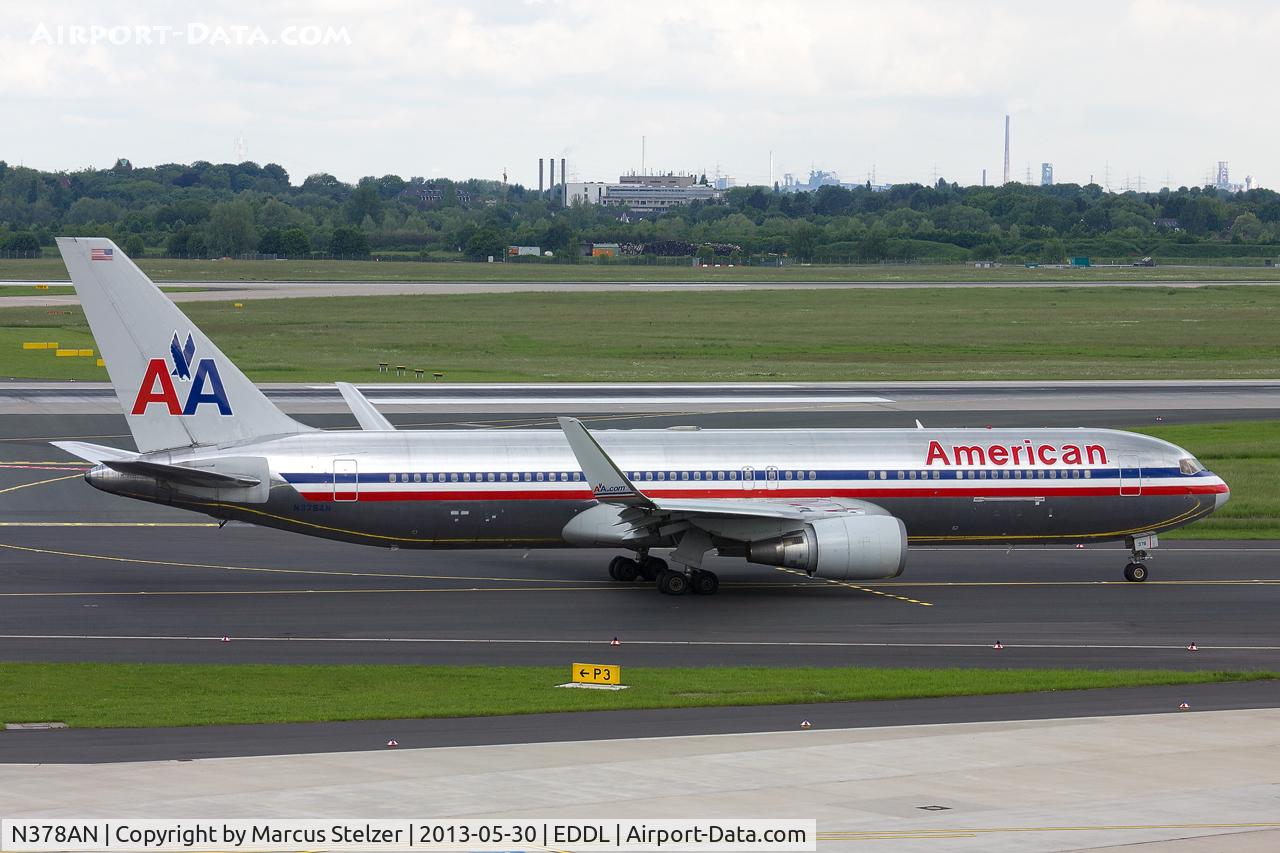 N378AN, 1992 Boeing 767-323/ER C/N 25447, N378AN