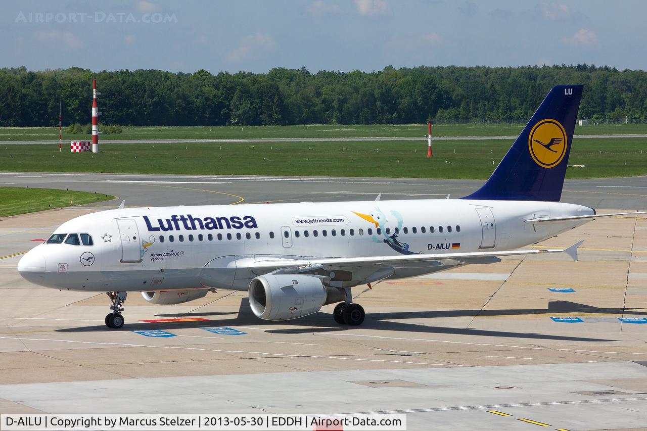 D-AILU, 1997 Airbus A319-114 C/N 744, D-AILU