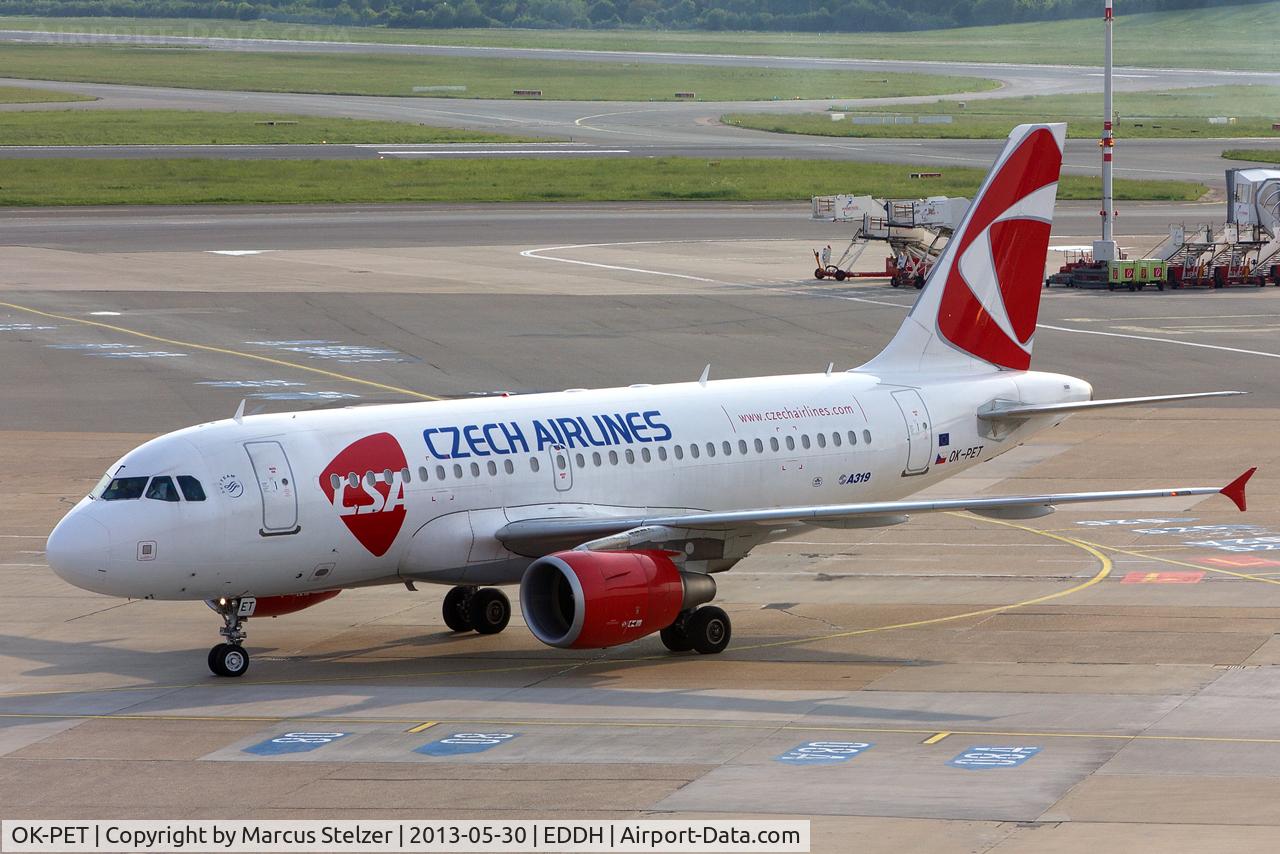 OK-PET, 2010 Airbus A319-112 C/N 4258, OK-PET