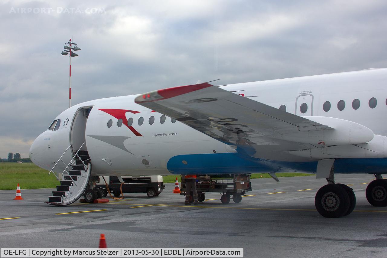 OE-LFG, 1995 Fokker 70 (F-28-0070) C/N 11549, OE-LFG