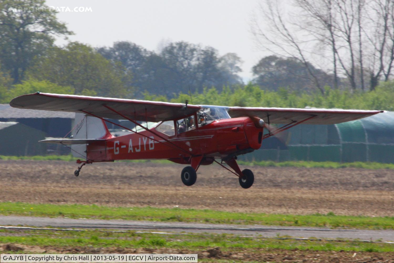 G-AJYB, 1945 Taylorcraft J-1N Alpha C/N 847, at the Vintage Aircraft flyin