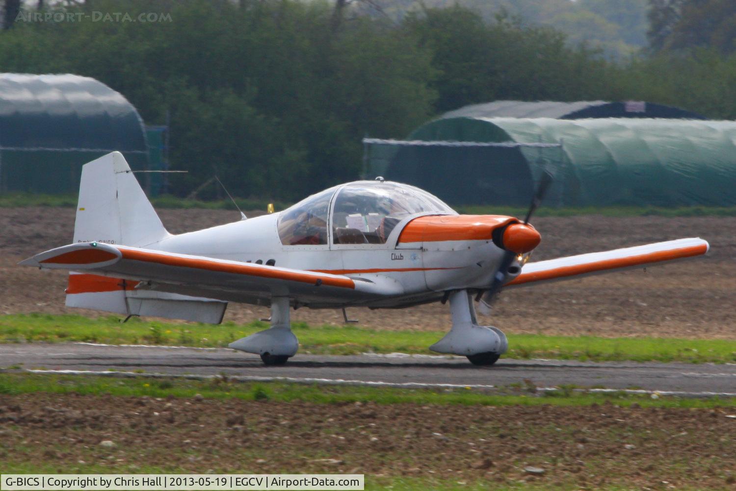 G-BICS, 1977 Robin R-2100A C/N 128, at the Vintage Aircraft flyin