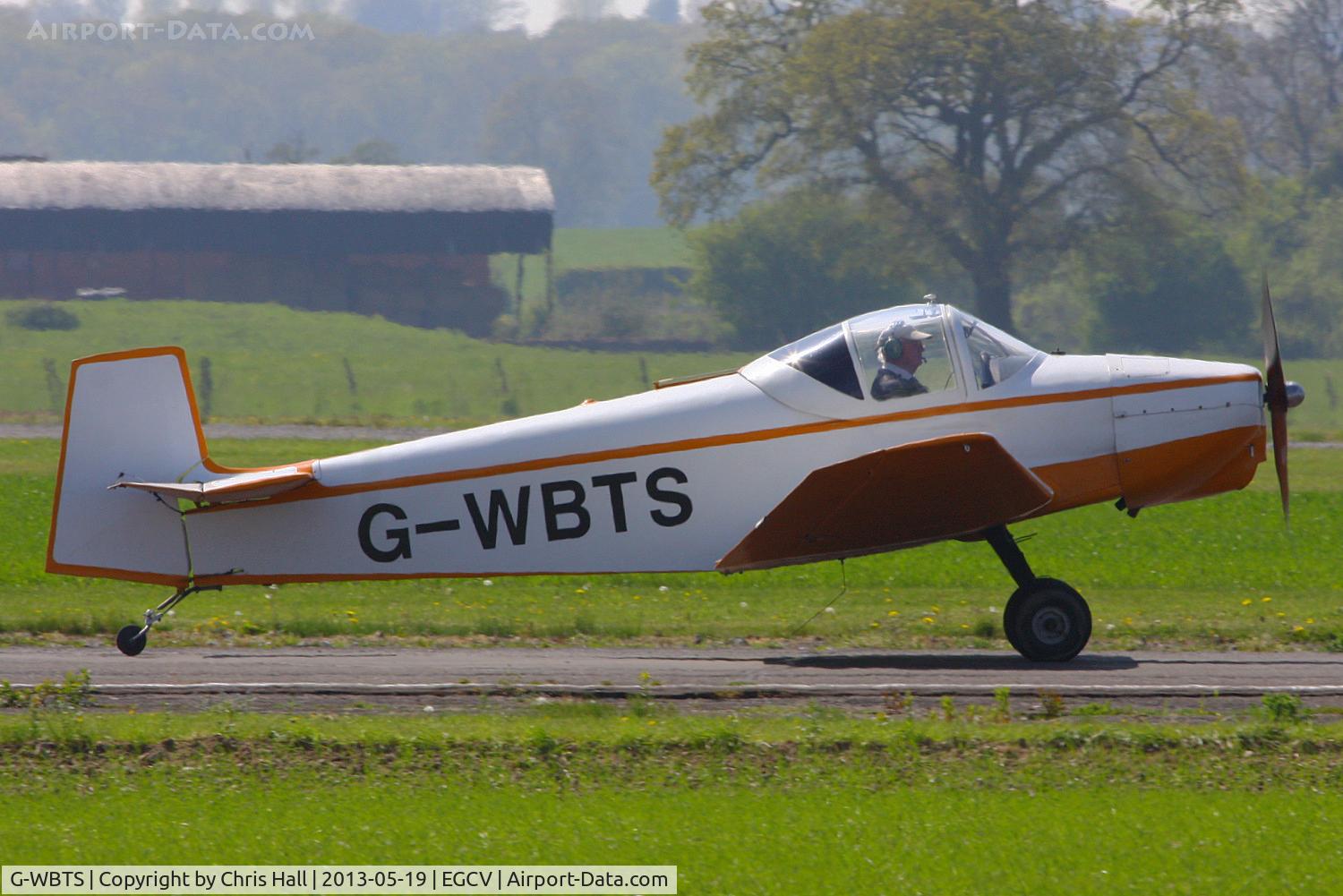 G-WBTS, 1977 Falconar F-11 Sporty C/N PFA 032-10070, at the Vintage Aircraft flyin