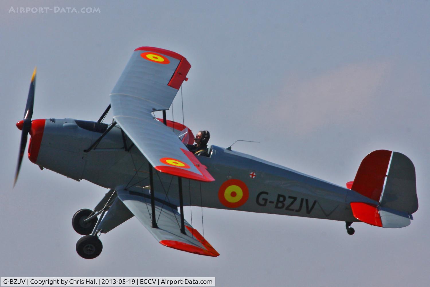 G-BZJV, 1957 CASA 1-131E Srs 1000 C/N 1075, at the Vintage Aircraft flyin