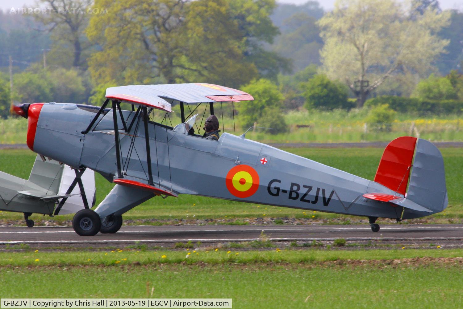 G-BZJV, 1957 CASA 1-131E Srs 1000 C/N 1075, at the Vintage Aircraft flyin