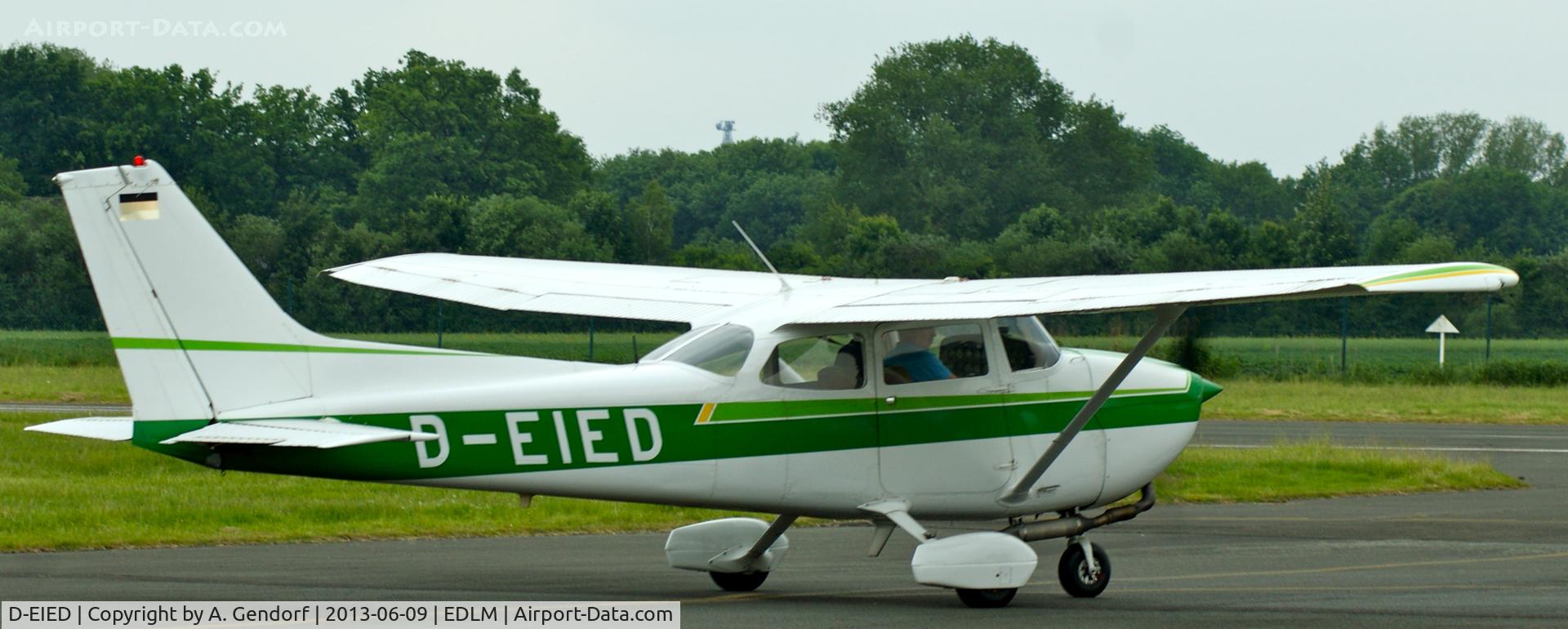 D-EIED, Reims F172N Skyhawk Skyhawk C/N F172001852, Seen here taxiing to RWY 07 at Marl-Loemühle (EDLM)