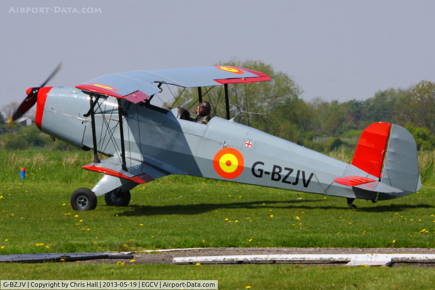 G-BZJV, 1957 CASA 1-131E Srs 1000 C/N 1075, at the Vintage Aircraft flyin