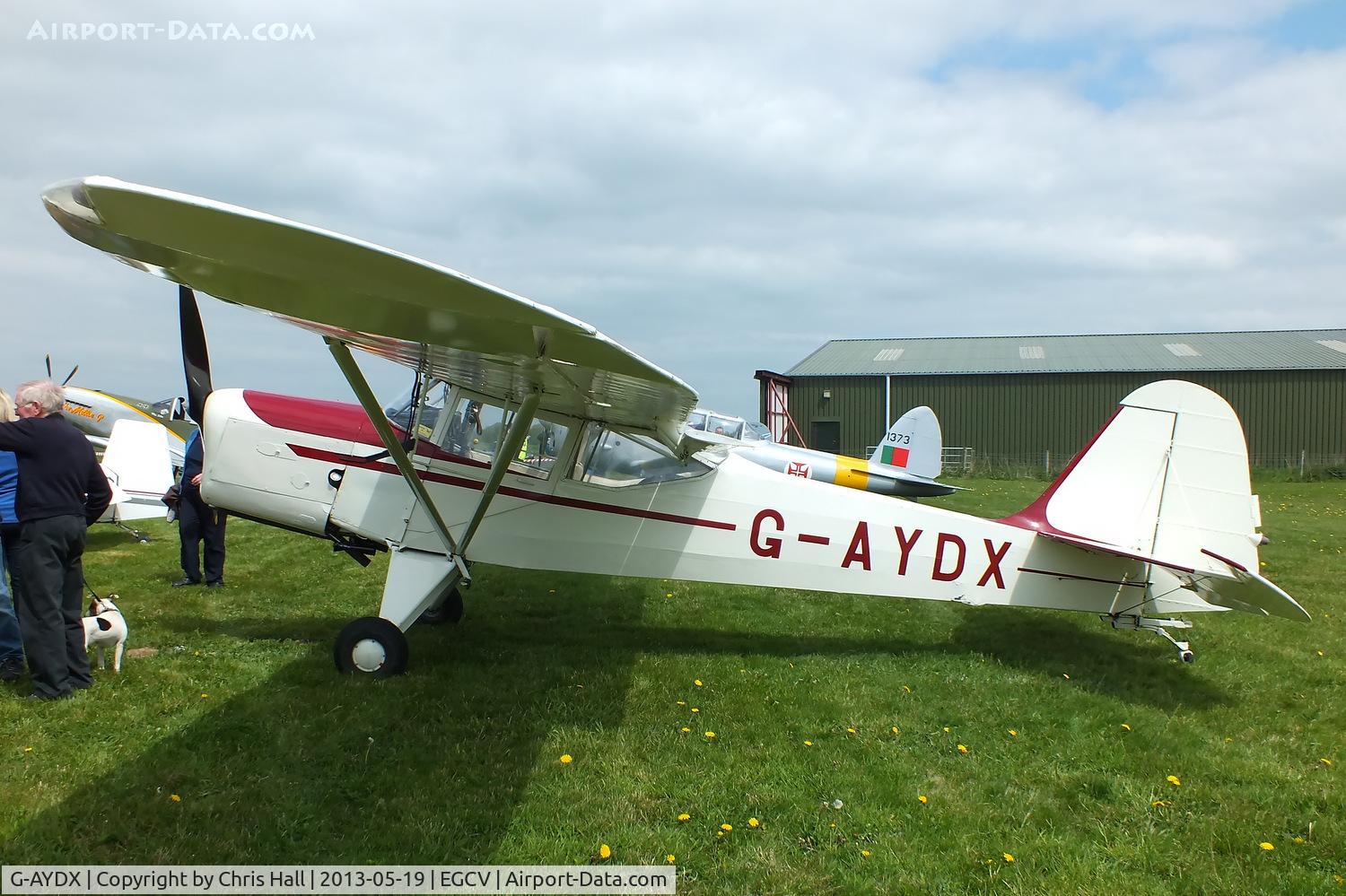 G-AYDX, 1968 Beagle A-61 Terrier 2 C/N B.647, at the Vintage Aircraft flyin