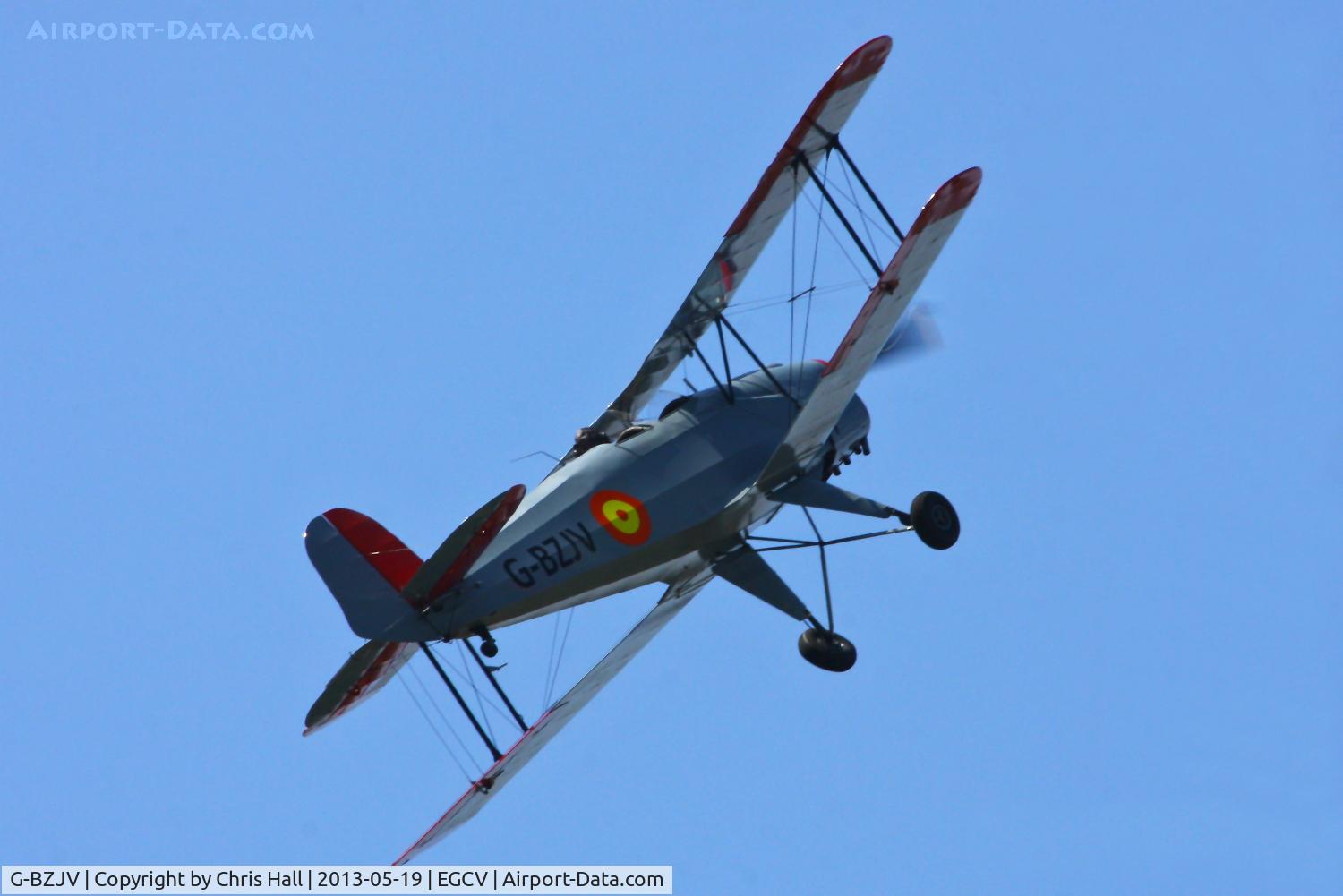 G-BZJV, 1957 CASA 1-131E Srs 1000 C/N 1075, at the Vintage Aircraft flyin