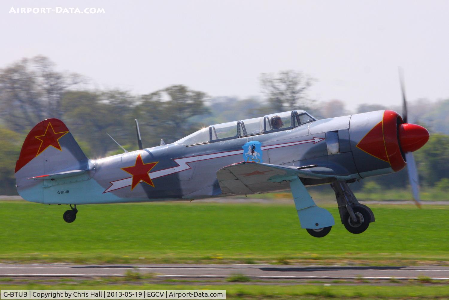 G-BTUB, 1956 Let C-11 (Yak-11) C/N 172623, Sleap resident