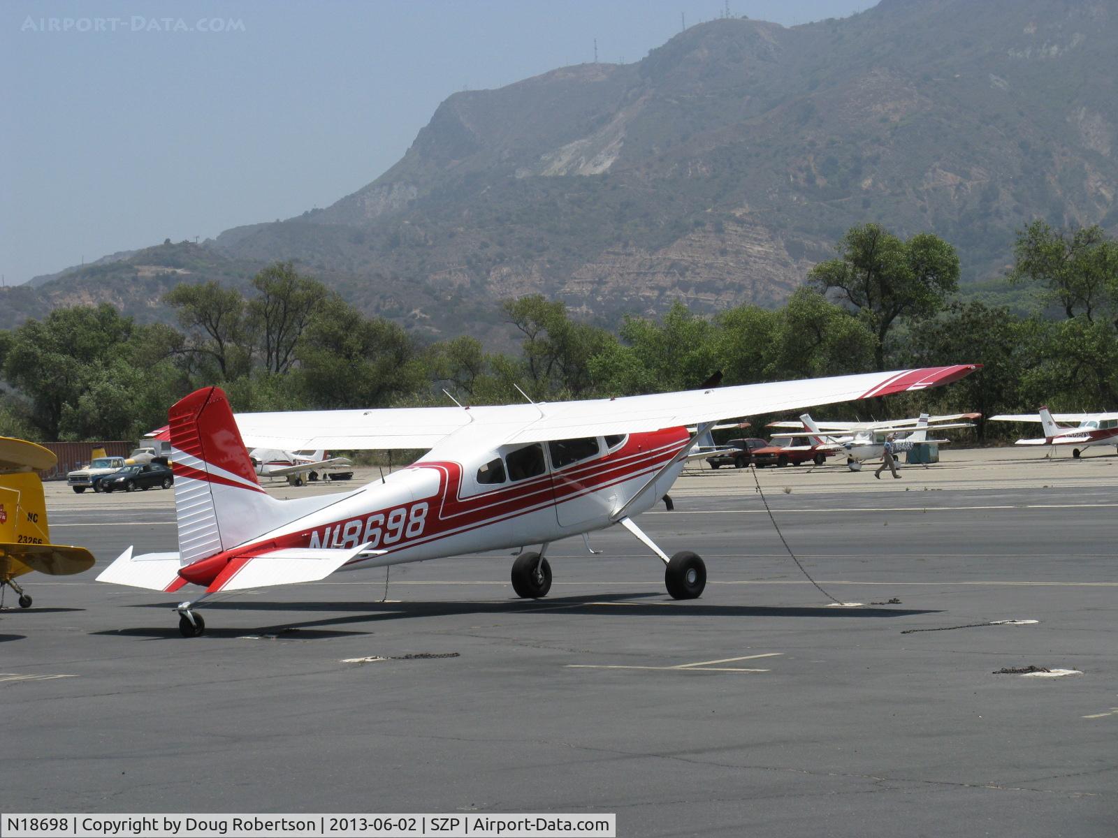 N18698, 1969 Cessna 180H Skywagon C/N 18052076, 1969 Cessna 180H SKYWAGON, Continental O-470-S 230 Hp, C180 introduced in 1953, 1969 first year of SKYWAGON name