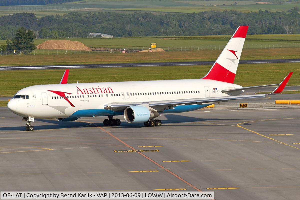 OE-LAT, 1991 Boeing 767-31A C/N 25273, LOWW/VIE