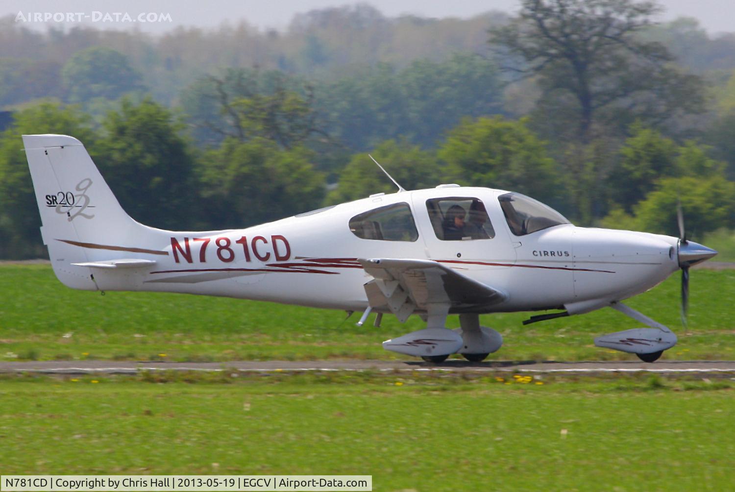 N781CD, 2004 Cirrus SR20 G2 C/N 1423, Sleap resident