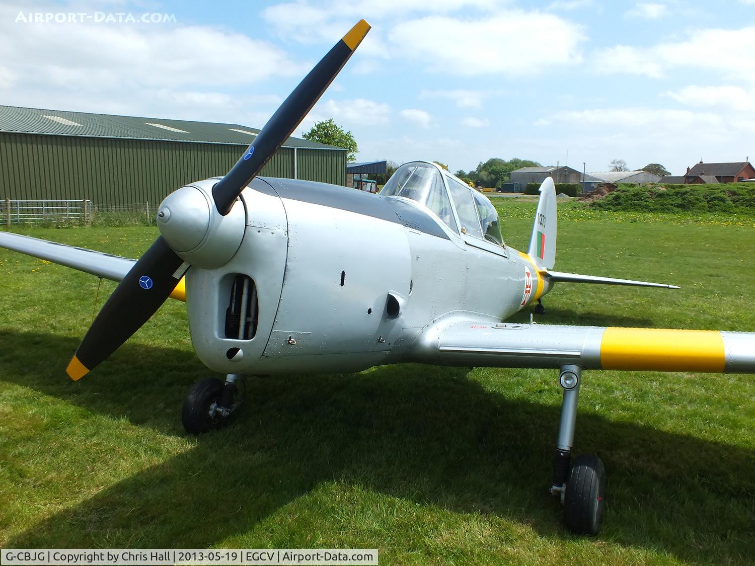 G-CBJG, 1961 OGMA DHC-1 Chipmunk T.20 C/N OGMA-63, at the Vintage Aircraft flyin