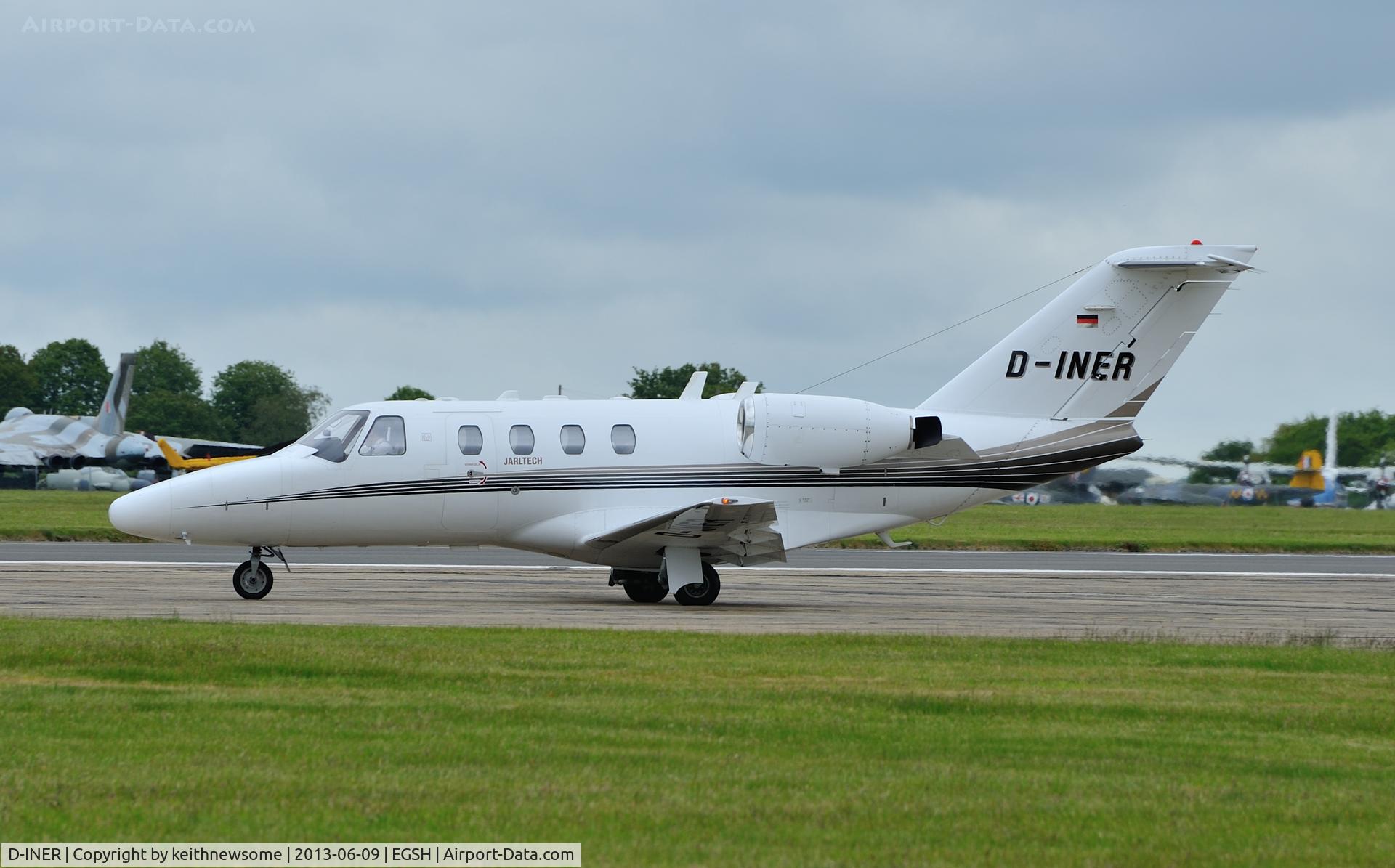 D-INER, 2003 Cessna 525 CitationJet CJ1 C/N 525-0516, Nice visitor !