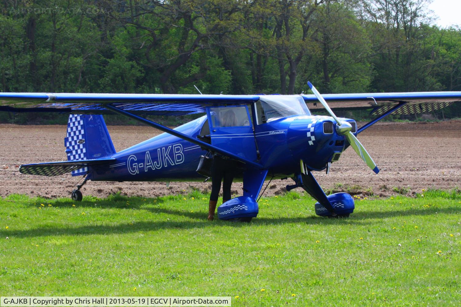 G-AJKB, 1946 Luscombe 8E Silvaire C/N 3058, at the Vintage Aircraft flyin