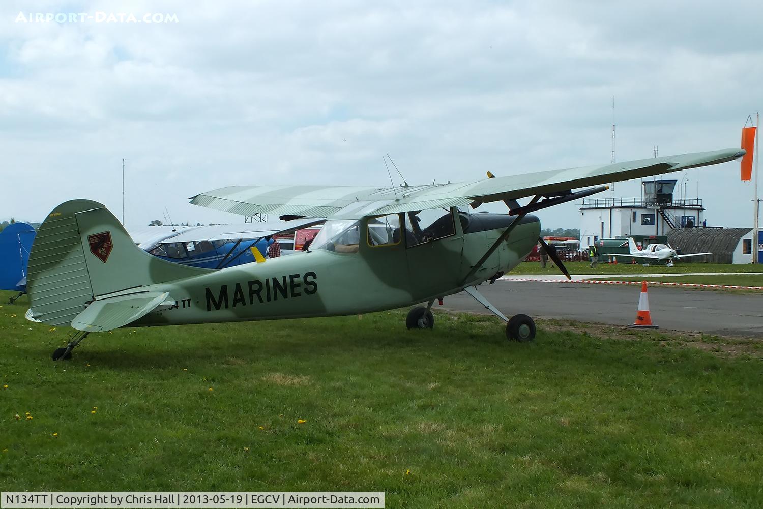 N134TT, 1957 Cessna 305C (0-1E) C/N 24541, at the Vintage Aircraft flyin