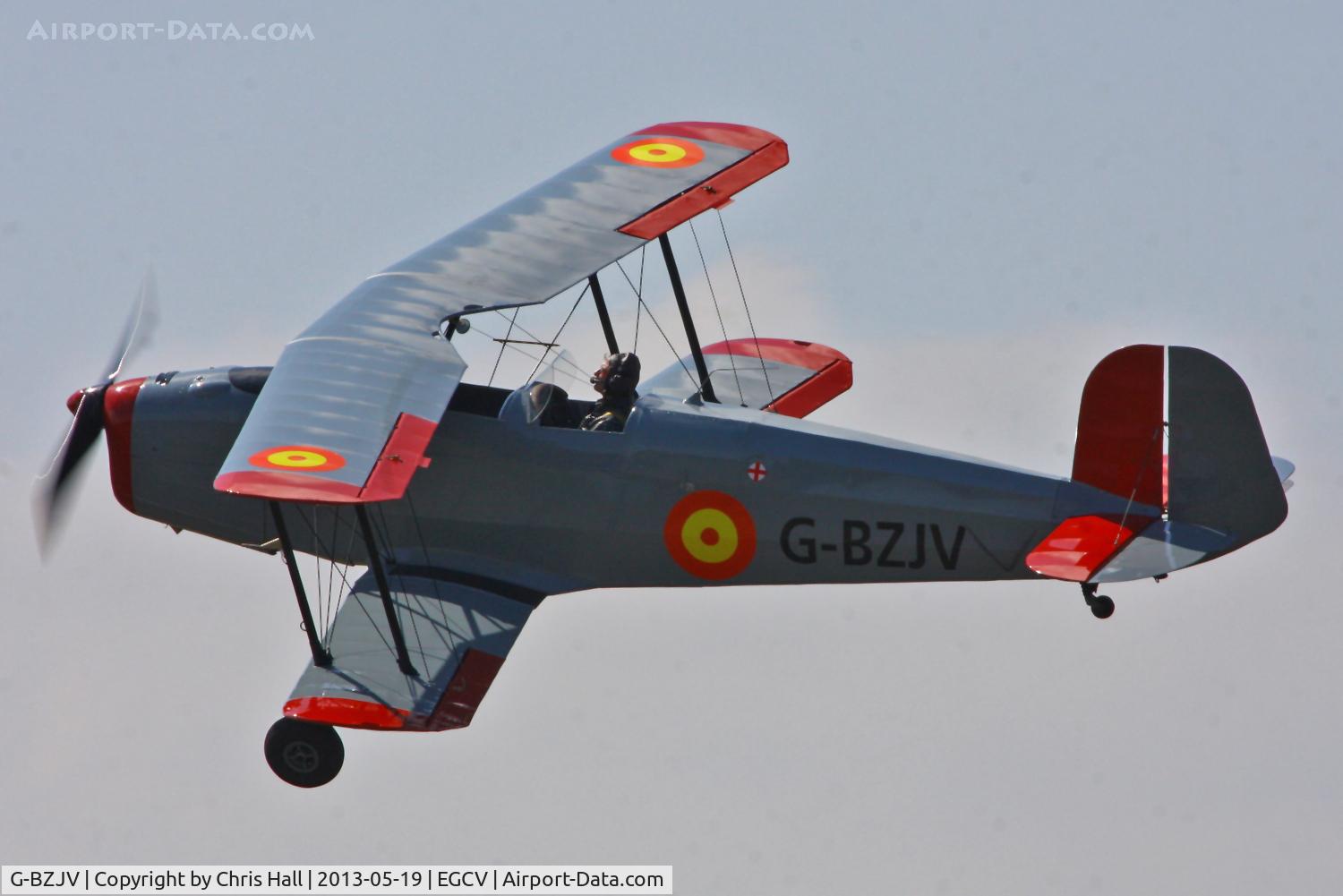 G-BZJV, 1957 CASA 1-131E Srs 1000 C/N 1075, at the Vintage Aircraft flyin