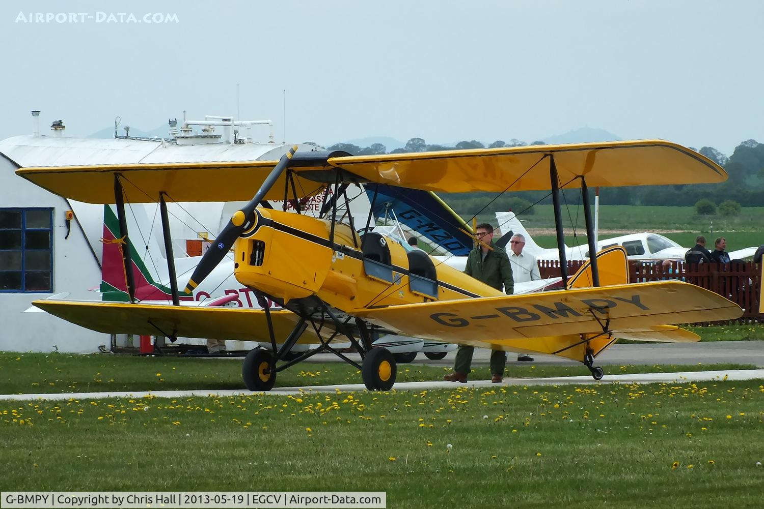 G-BMPY, 1941 De Havilland DH-82A Tiger Moth II C/N 82619, at the Vintage Aircraft flyin