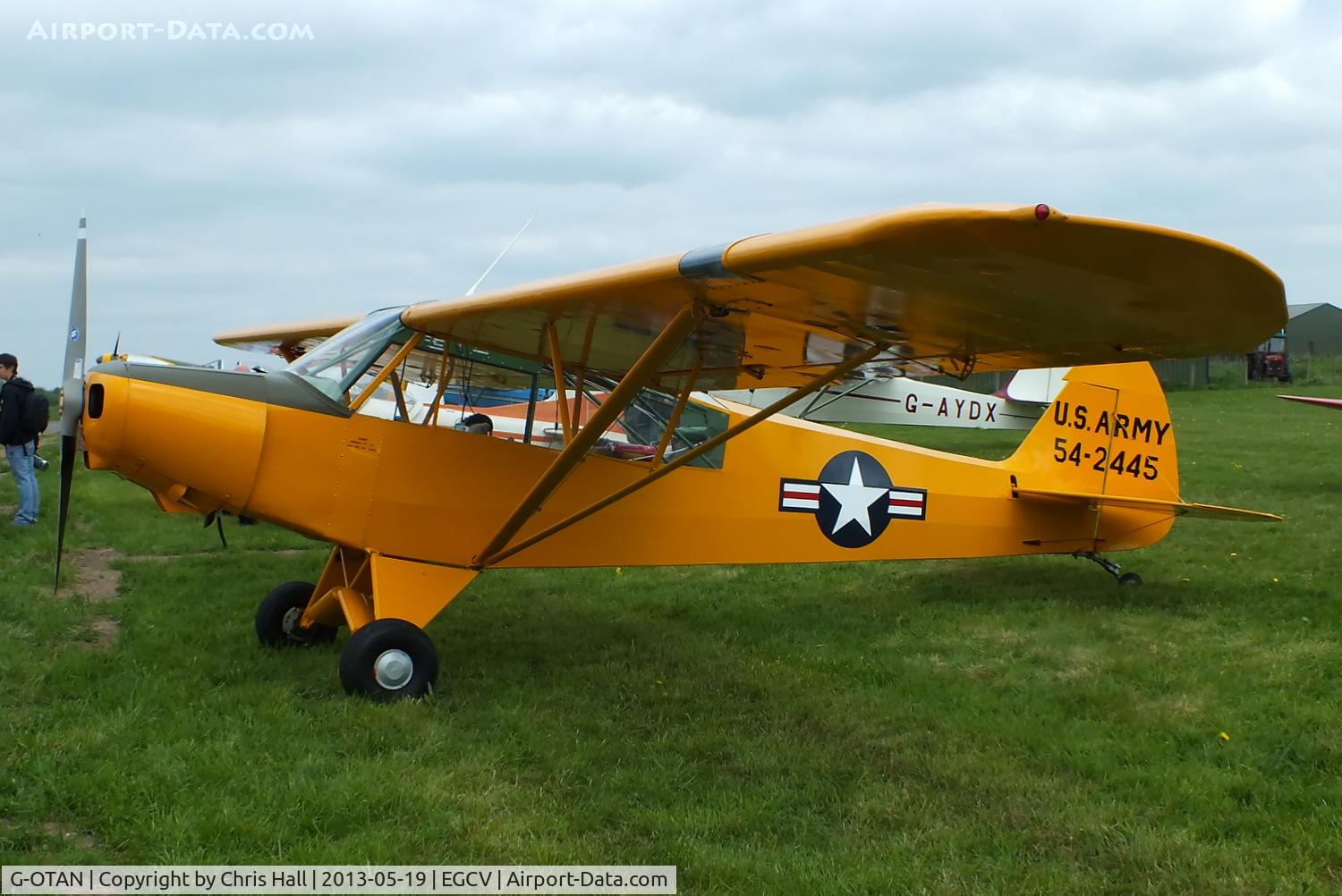 G-OTAN, 1954 Piper L-21B Super Cub (PA-18-135) C/N 18-3845, at the Vintage Aircraft flyin