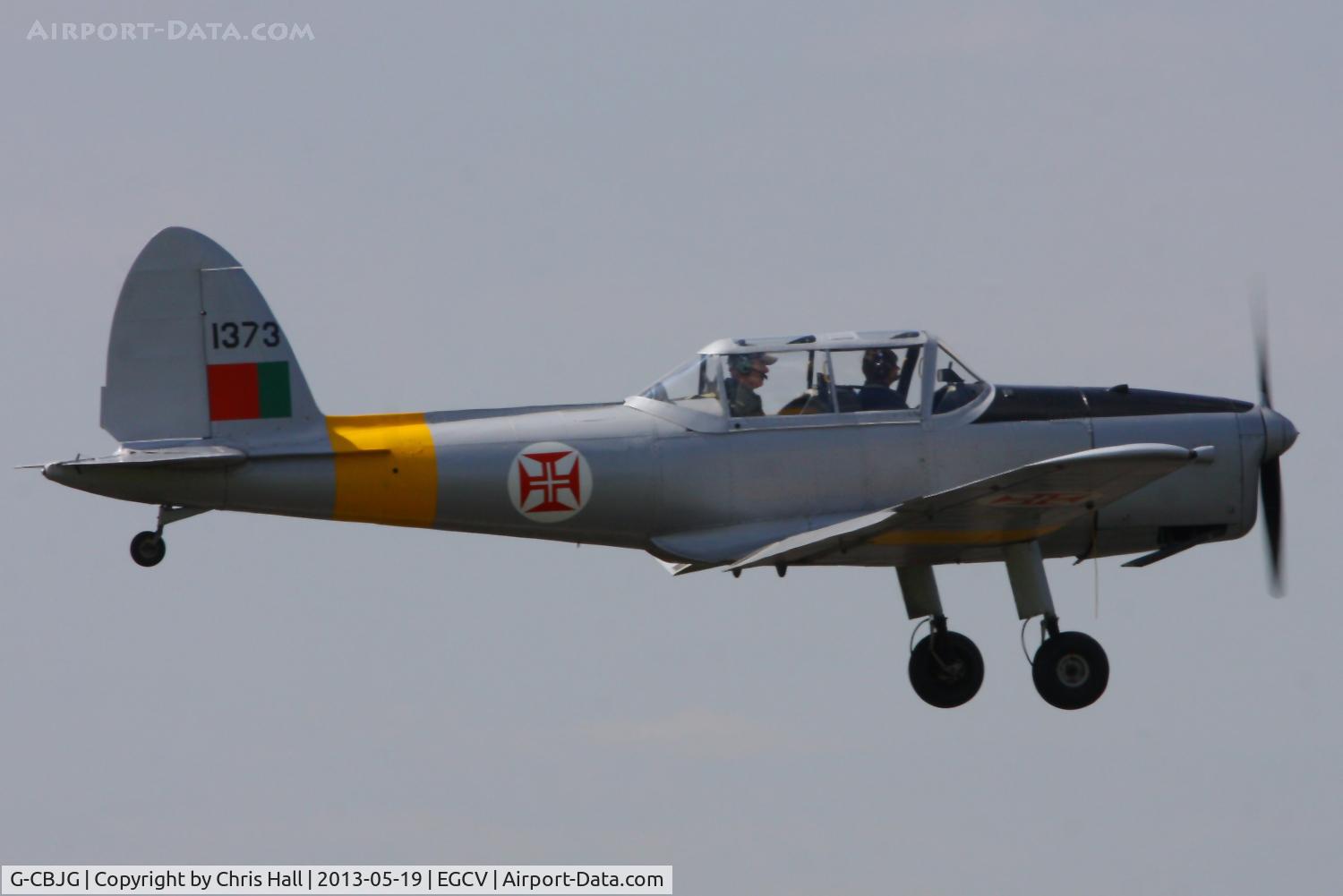 G-CBJG, 1961 OGMA DHC-1 Chipmunk T.20 C/N OGMA-63, at the Vintage Aircraft flyin