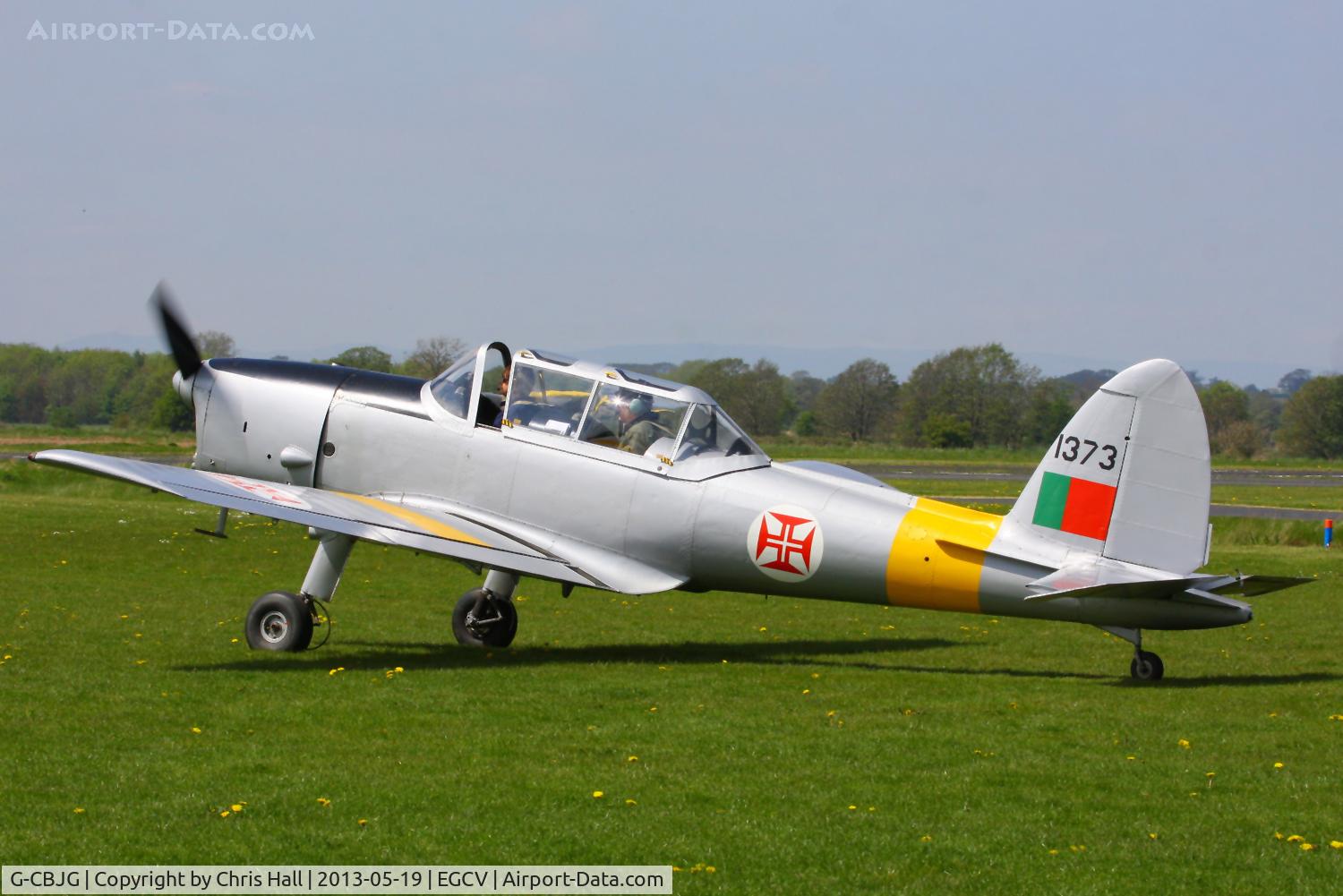 G-CBJG, 1961 OGMA DHC-1 Chipmunk T.20 C/N OGMA-63, at the Vintage Aircraft flyin
