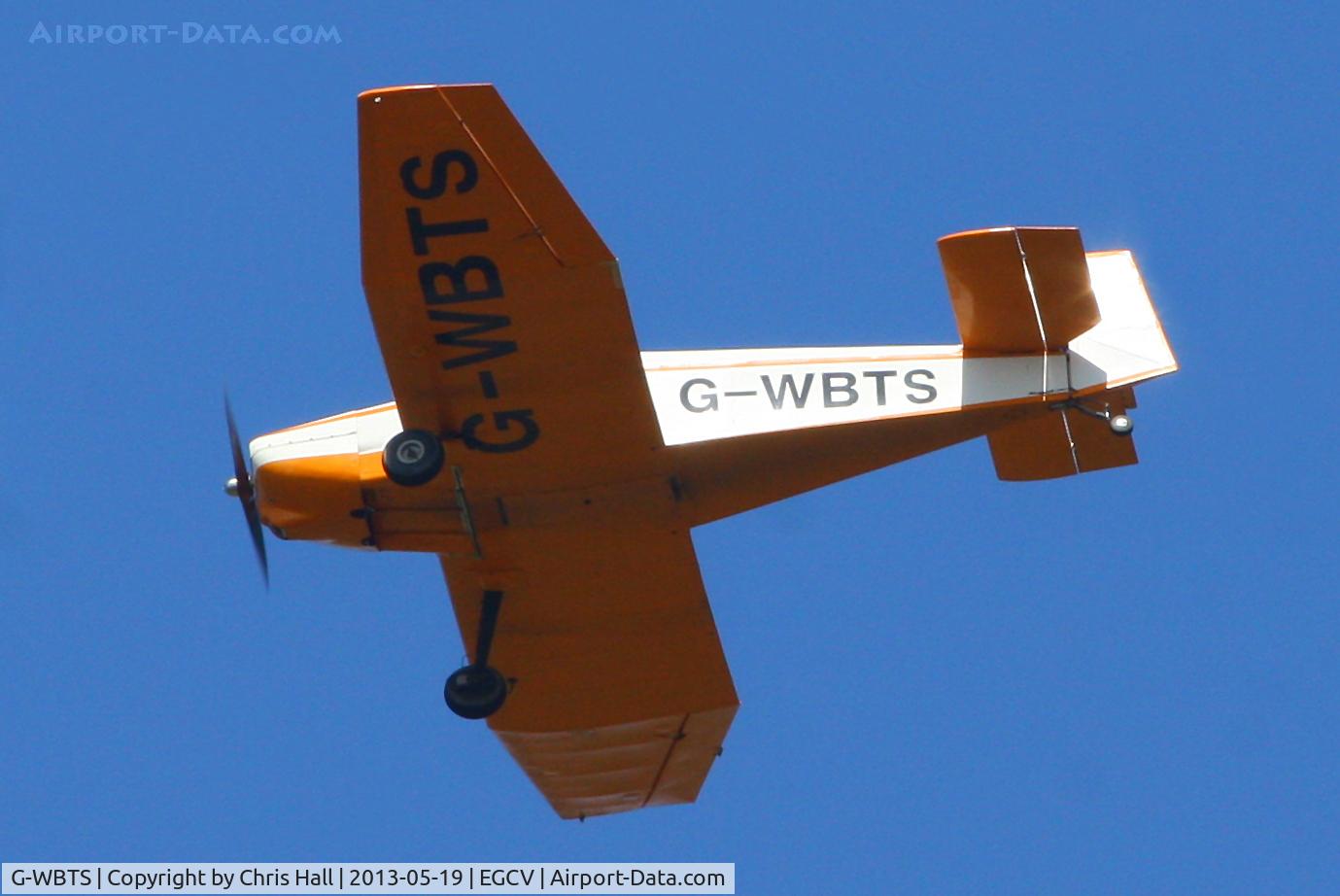 G-WBTS, 1977 Falconar F-11 Sporty C/N PFA 032-10070, at the Vintage Aircraft flyin
