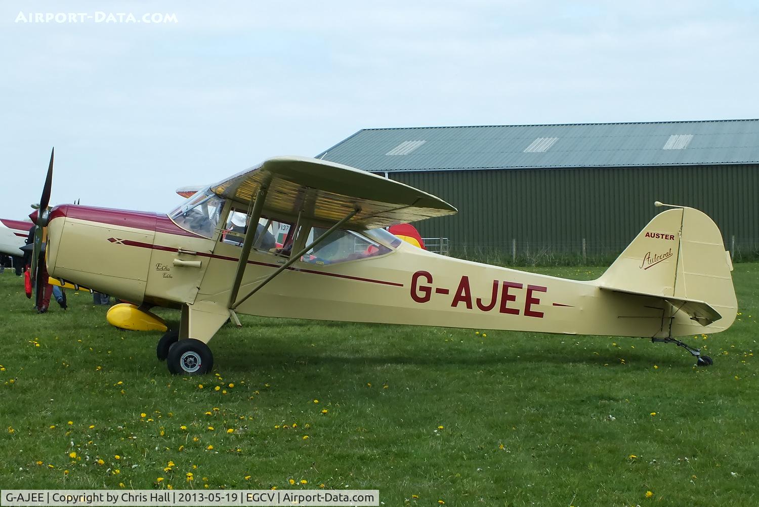 G-AJEE, 1946 Auster J-1 Autocrat C/N 2309, at the Vintage Aircraft flyin