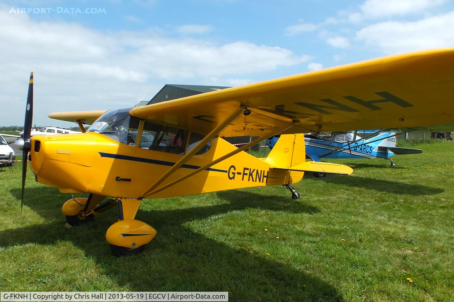 G-FKNH, 1948 Piper PA-15 Vagabond Vagabond C/N 15-291, at the Vintage Aircraft flyin