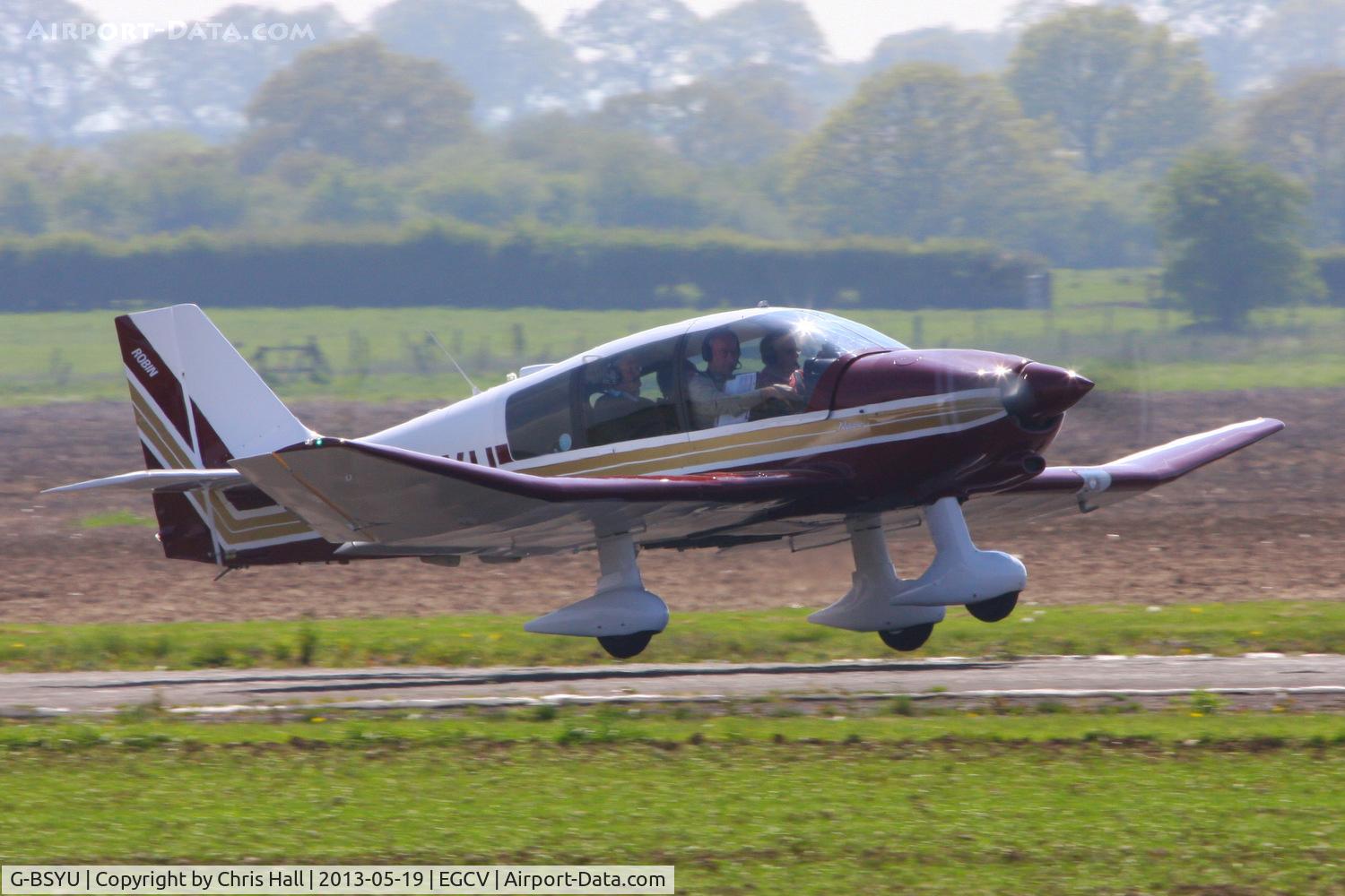G-BSYU, 1990 Robin DR-400-180 Regent Regent C/N 2027, at the Vintage Aircraft flyin