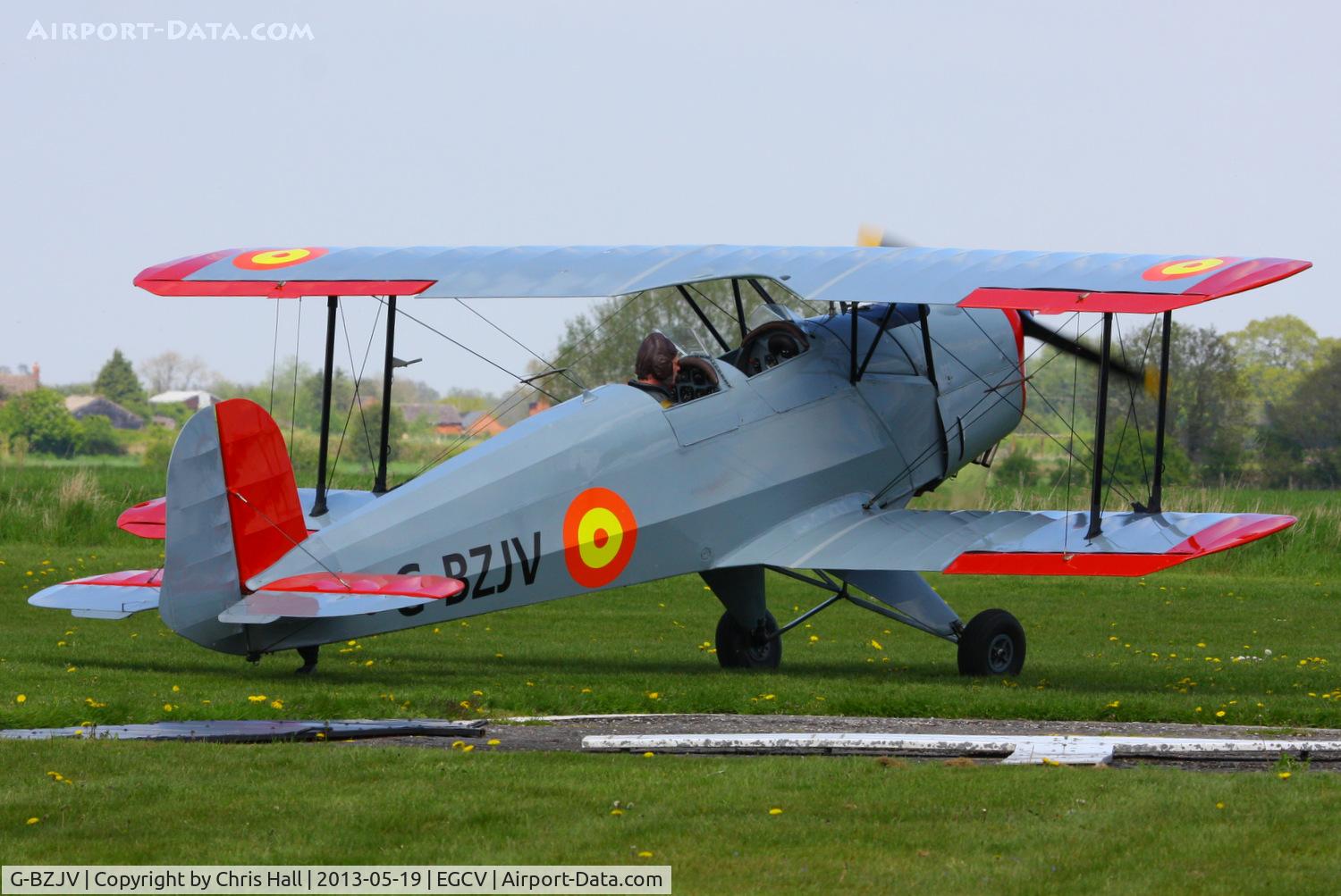 G-BZJV, 1957 CASA 1-131E Srs 1000 C/N 1075, at the Vintage Aircraft flyin