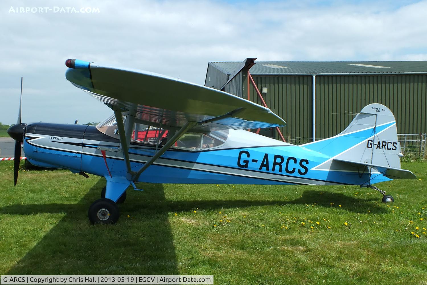 G-ARCS, 1960 Auster D6-180 C/N 3703, at the Vintage Aircraft flyin