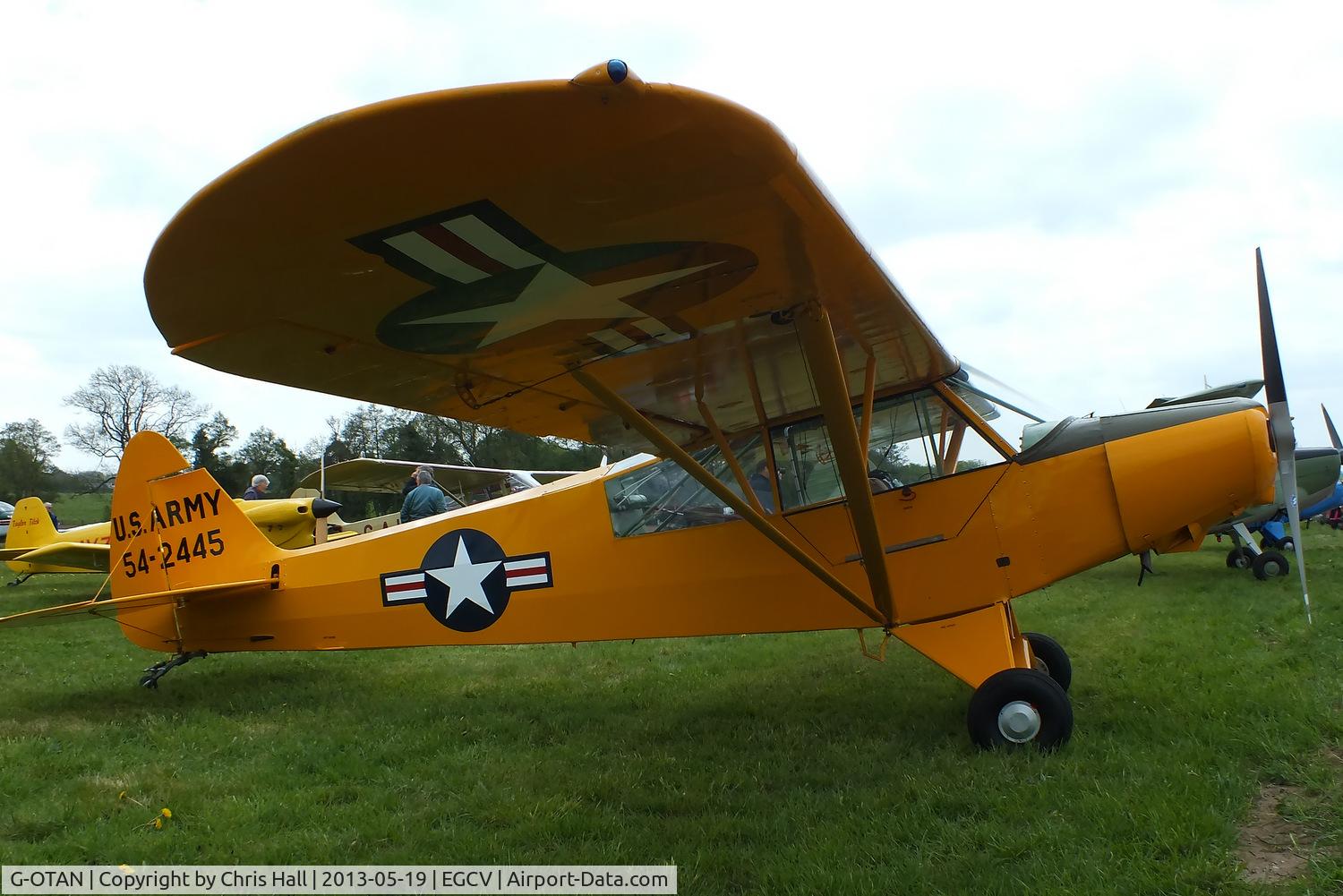 G-OTAN, 1954 Piper L-21B Super Cub (PA-18-135) C/N 18-3845, at the Vintage Aircraft flyin
